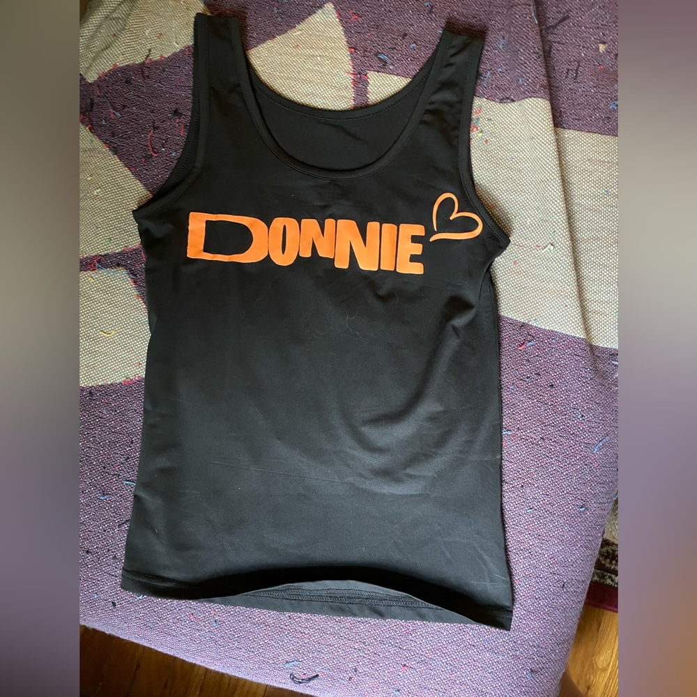 NKOTB FANS! Donnie 🧡 tank! GLOW IN THE DARK!